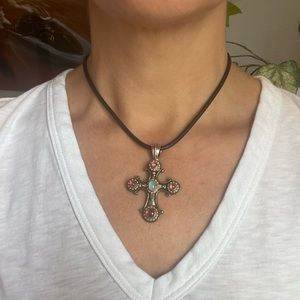 Stunning statement cross by Konstantino.